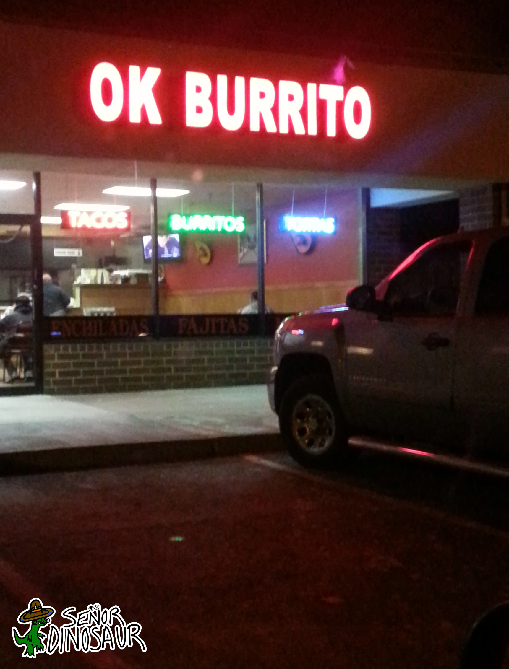 This isn't the worst name for a burrito place, but it's not the best either. It's just kind of ok.
