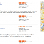 Yelp Search Results